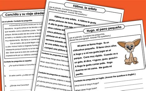 Winter Reading Comprehension Passages In Spanish Lectura Facil En