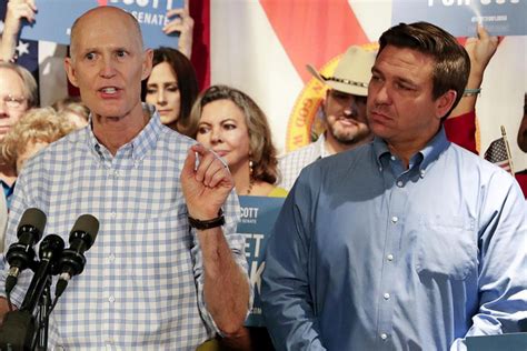 Rick Scott Blindsides Desantis On His Way Out Politico