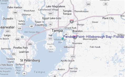 Pendola Point Hillsborough Bay Florida Tide Station Location Guide