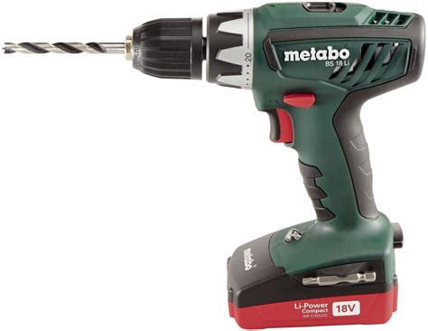 Metabo Akkuporakone 18V 2x2Ah Akulla Korjaamotarviketukku