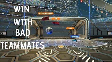 How To Deal With Bad Teammates Rocket League Tutorial YouTube