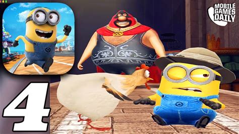 Despicable Me Minion Rush El Macho Boss Fight Gameplay Walkthrough