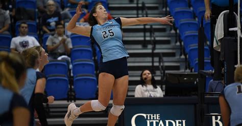 Citadel Volleyball Pushes Nations Best Win Streak To 22 Citadel