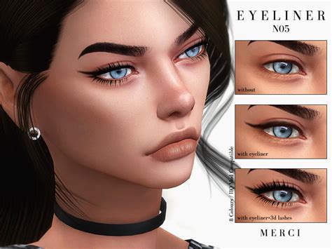 The Sims Resource Eyeliner N05