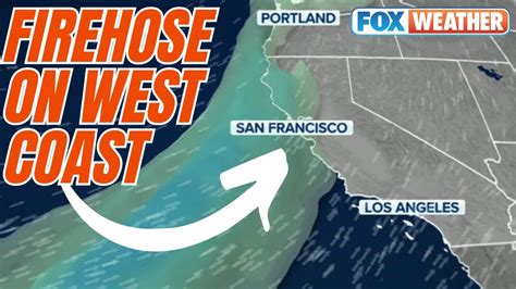 Pineapple Express Atmospheric River Sending Heavy Rain Snow To West