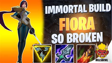 Wild Rift This Immortal Fiora Build Is So Broken Challenger Fiora