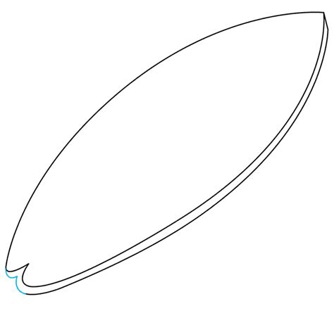 How To Draw A Surfboard Really Easy Drawing Tutorial