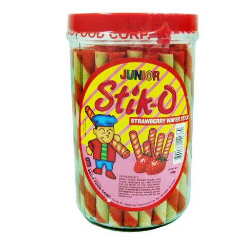 Stik O Junior Strawberry Wafer Stick 380g