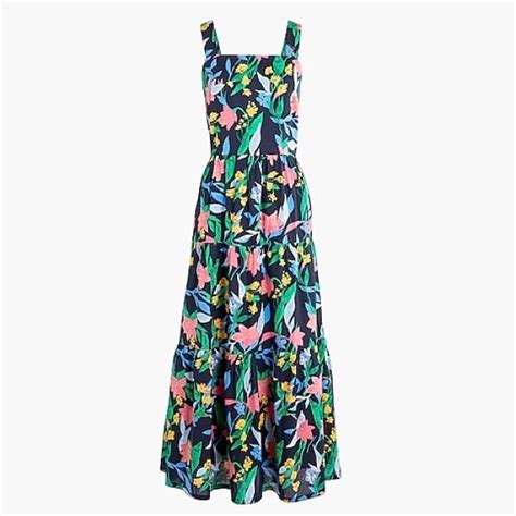 J Crew Factory Dresses Nwt Jcrew Factory Floral Tiered Maxi Dress S 46 Poshmark