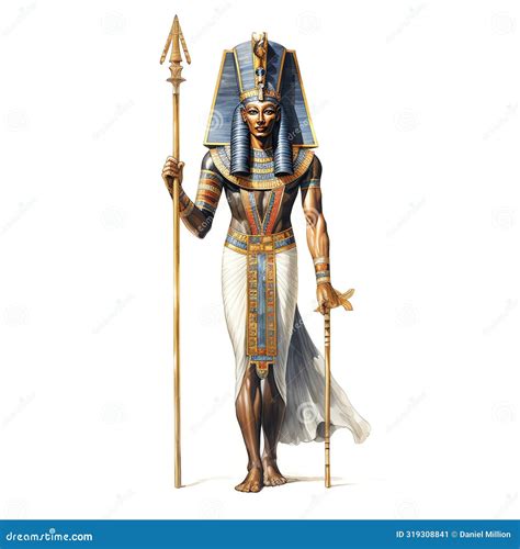 Ancient Egyptian God Ra Illustration Illustration Stock Illustration