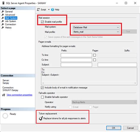 Configuring Email Notifications For Backup Jobs In Sql Server Our