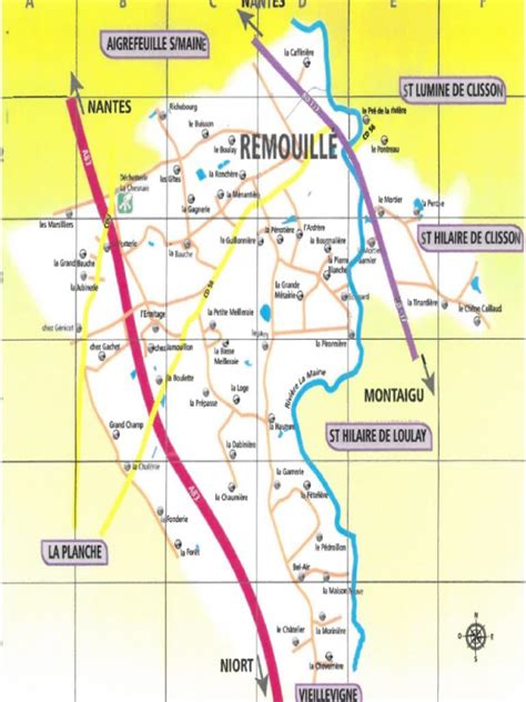 Plans De La Commune Mairie De Remouill