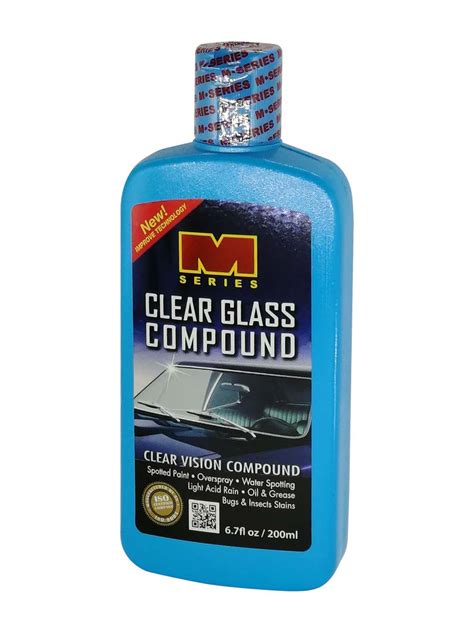 M Series Clear Glass Compound 200ml Waxco Auto Care