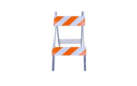 Metal Leg Barricades(Type I and Type II) - Traffic Safety Supply Company