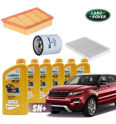 Kit Troca Leo Filtros Kit Revis O Land Rover Evoque