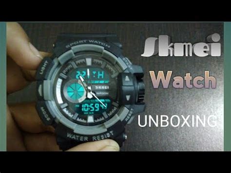 Ll UNBOXING Ll Skmei Analog Digital Malticolor Dial Unisex Watch 1117