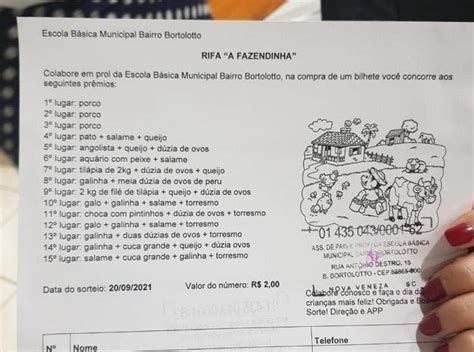 V Deo Rifa Da Fazendinha Viraliza E Garante Festa Para Crian As Em Sc