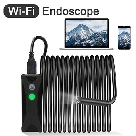 Endoscopio HD WIFI de 8mm mini cámara USB cámara endoscópica cámara