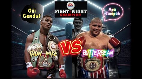 Gendut Mematikan Iron Mike Vs Butterbean Fight Night Champion