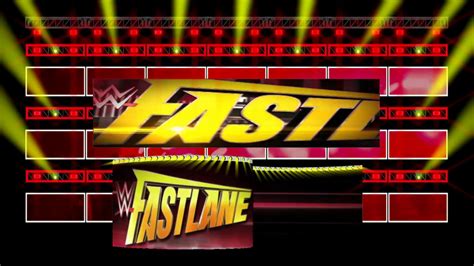 Wwe Fastlane Figure Stage Only Static Lights Youtube