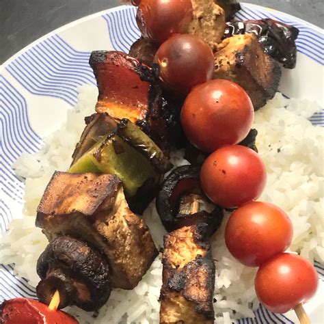 Grilled Tofu Skewers With Sriracha Sauce Recipe