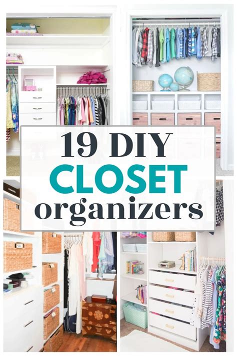 19 Diy Closet Organizer Ideas To Organize Any Closet