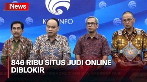 Kominfo Blokir Ribu Situs Judi Online Video Dailymotion