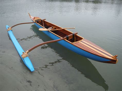 Outrigger Sailing Canoes