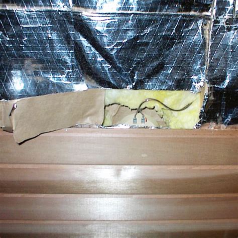 Sauna Foil Vapor Barrier Contains Sauna Heat Cedarbrook Sauna Steam