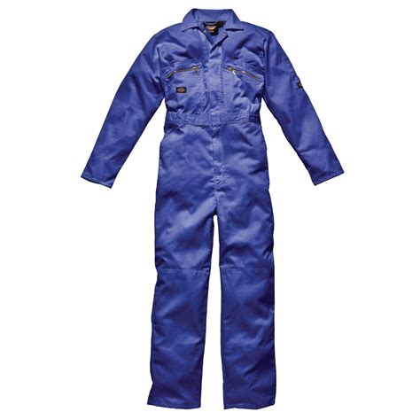 Dickies WD4839 Mens Adult Redhawk Zip Front Work Overalls Coverall