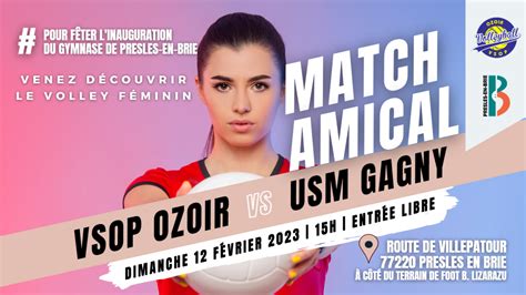 D Marrage De La Saison La Vsop Ozoir Volley Vsop Ozoir