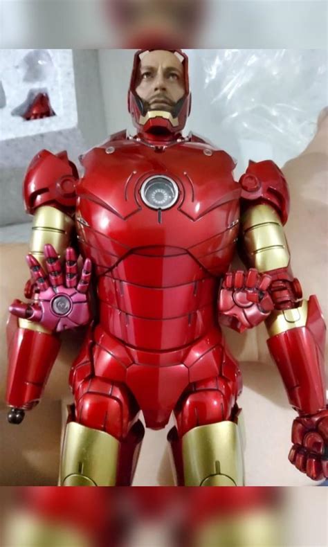 Hot Toys Ironman Mk 3 Diecast Special Ed Hobbies And Toys Toys And Games