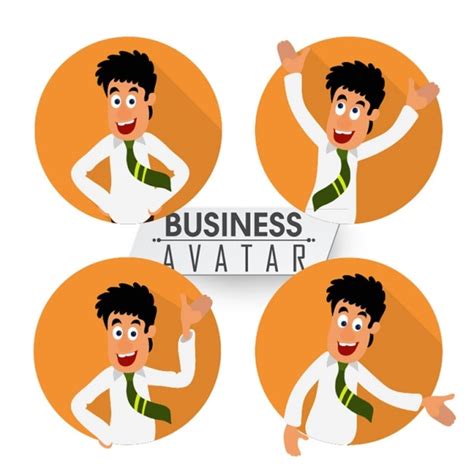 Premium Vector Happy Businessman Character