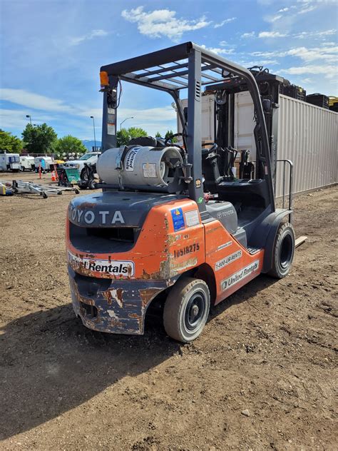 Used Toyota Fgu Warehouse Forklift For Sale In Rock Springs Wy