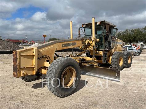 2001 Champion 730a Motor Grader For Sale 7593 Hours Agua Dulce Tx