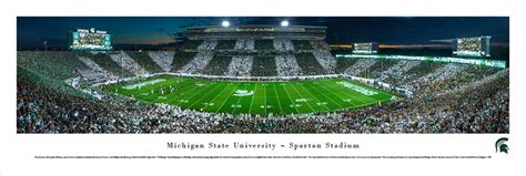 Michigan State Spartans Stadium Panoramic(MSU6) | 4th and Goal | Your ...