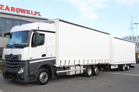 Zestaw Jumbo Mega Plandeka Mercedes Benz Actros L E Fliegl X