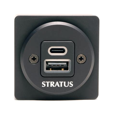 Appareo Stratus Power Pro Usb A Usb C Dual Panel Mount Charger Faa Tso Faa Tso Aircraft Spruce