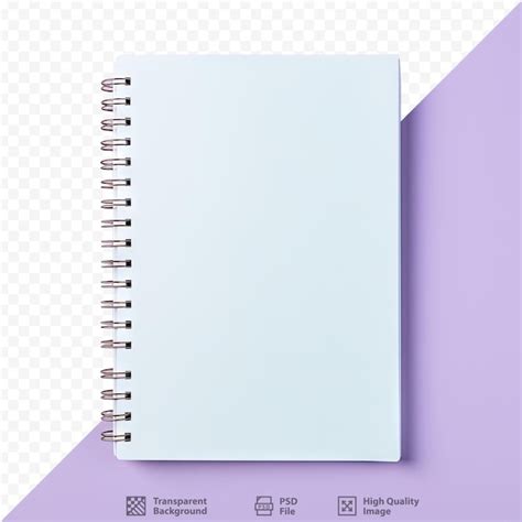 Un Cuaderno De Espiral Con Un Cuaderno Encuadernado En Espiral Sobre Un