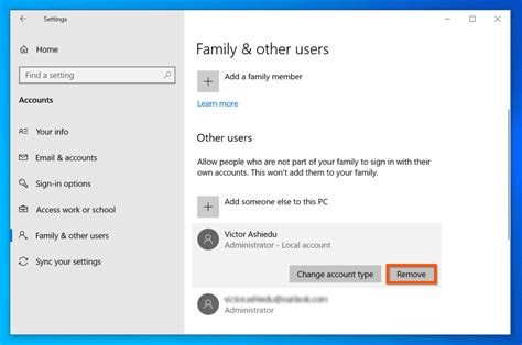 How To Delete Administrator Account Windows 10