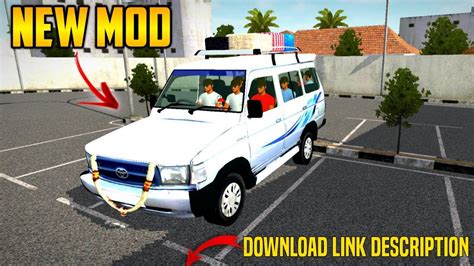 New Toyota Qualis Car Mod For Bus Simulator Indonesia Smg Driving Games Youtube