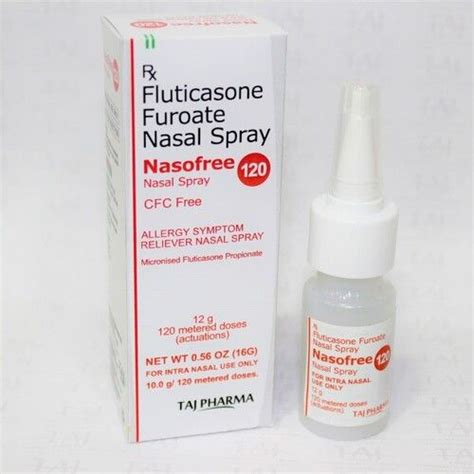 Fluticasone Furoate Nasal Spray At Best Price In Mumbai Taj Pharmaceuticals Ltd