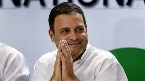 Rahul Gandhi Asks Congress To Appoint Obc Sc Or St Leader As Aicc