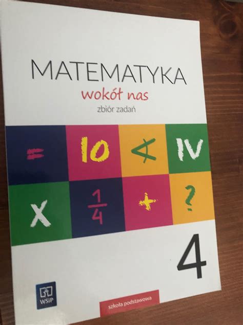 Podr Cznik Szkolny Matematyka Wok Nas Klasa Szko A Podstawowa