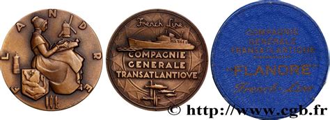 Iii Republic M Daille Paquebot Flandre Fme Medals