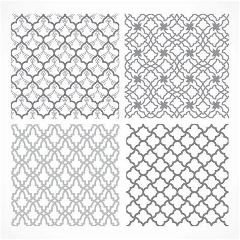 arabic pattern  stock vectors