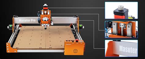 FoxAlien Masuter Pro CNC Router Machine 40x40cm Upgraded 3 Axis All