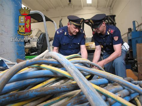 Lotta Ai Furti Rame Operazione Oro Rosso Ferrovie Centro Italia