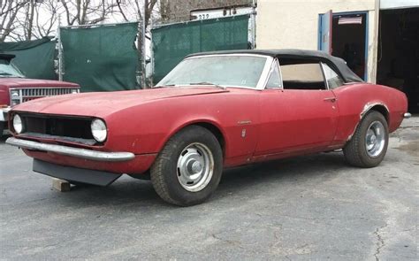 1967 Chevrolet Camaro Convertible 1 Barn Finds