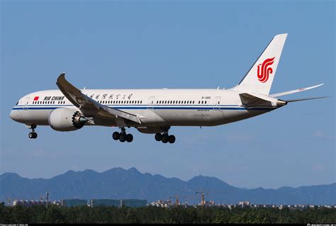 B 1466 Air China Boeing 787 9 Dreamliner Photo By ZBAD JIN ID 1553134